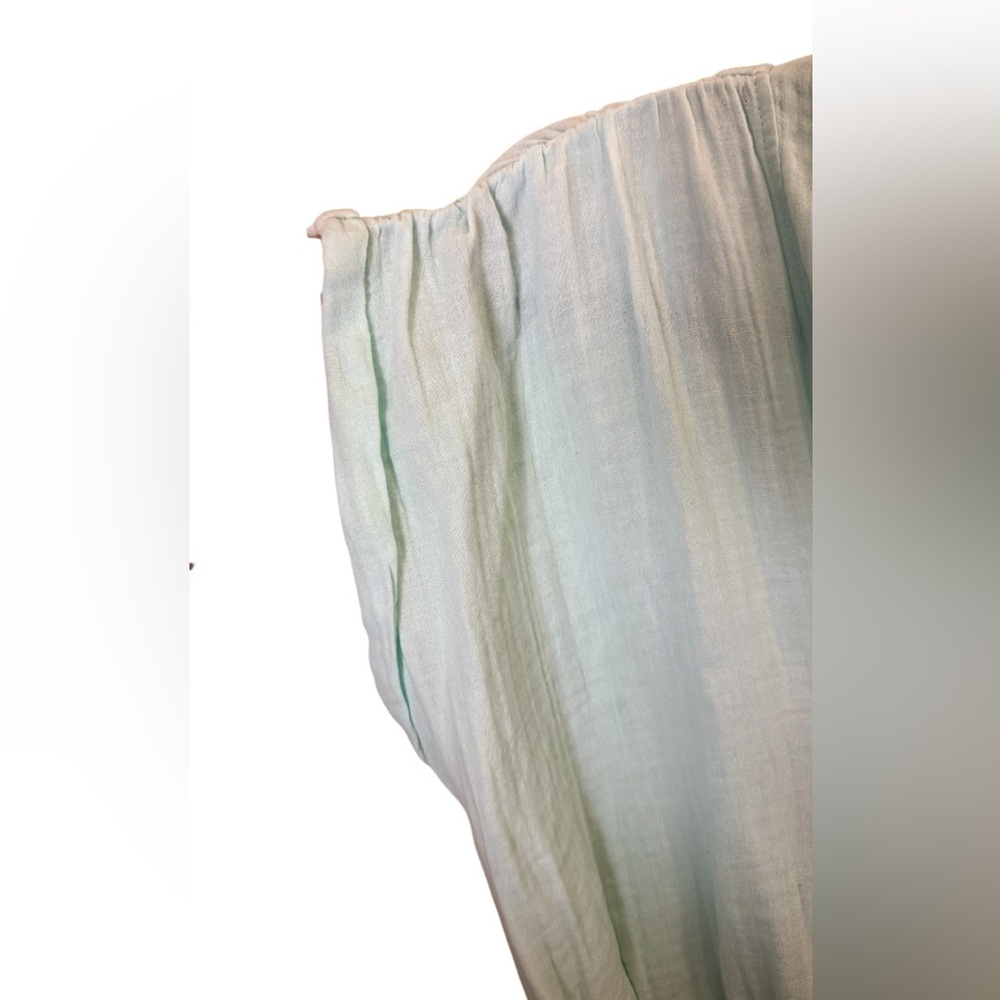 Stark X Cotton Gauze Belted Mini Dress sz M - Picture 2 of 11